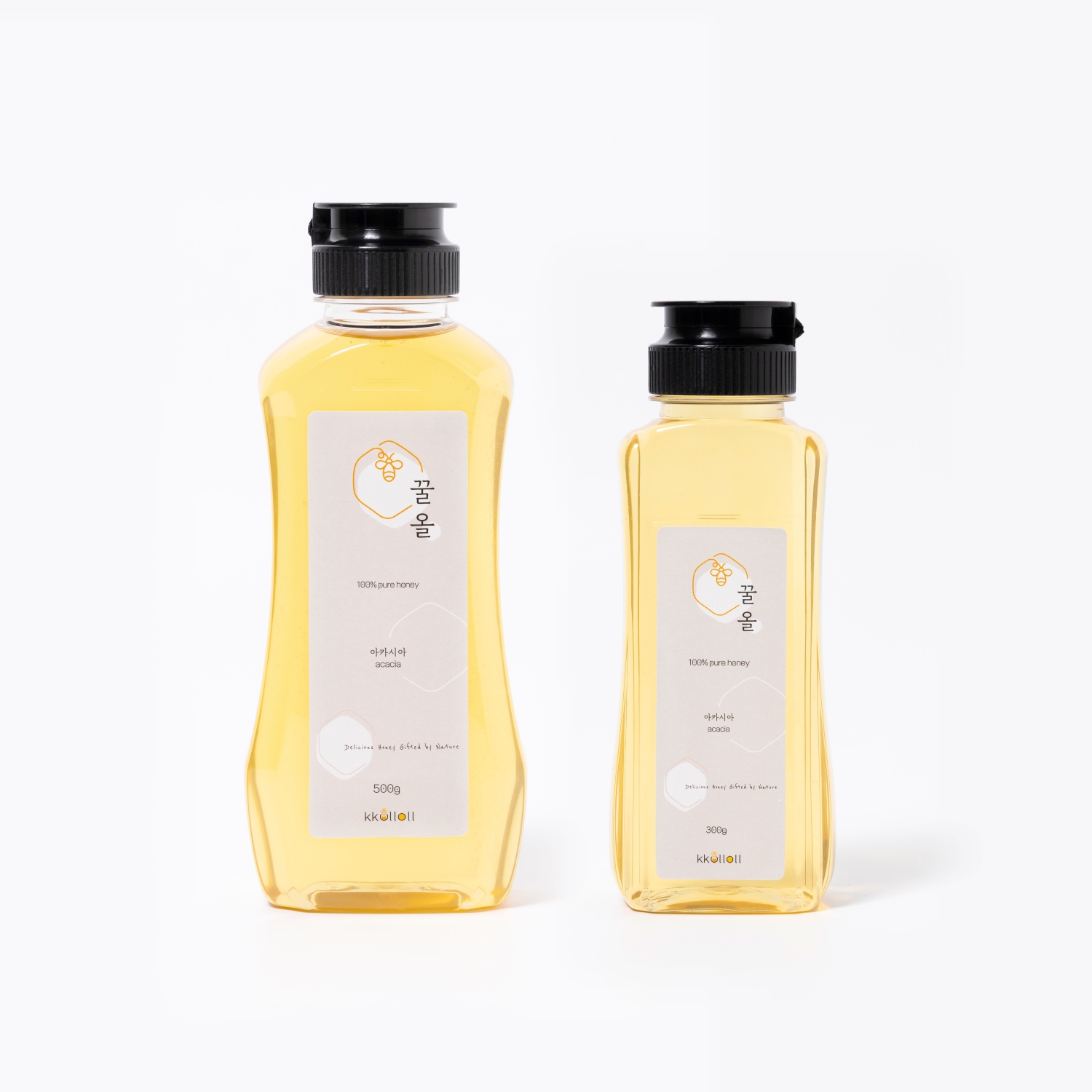 꿀올 청년농부 아카시아꿀 500g, 300g 5월꿀 - 상품 이미지