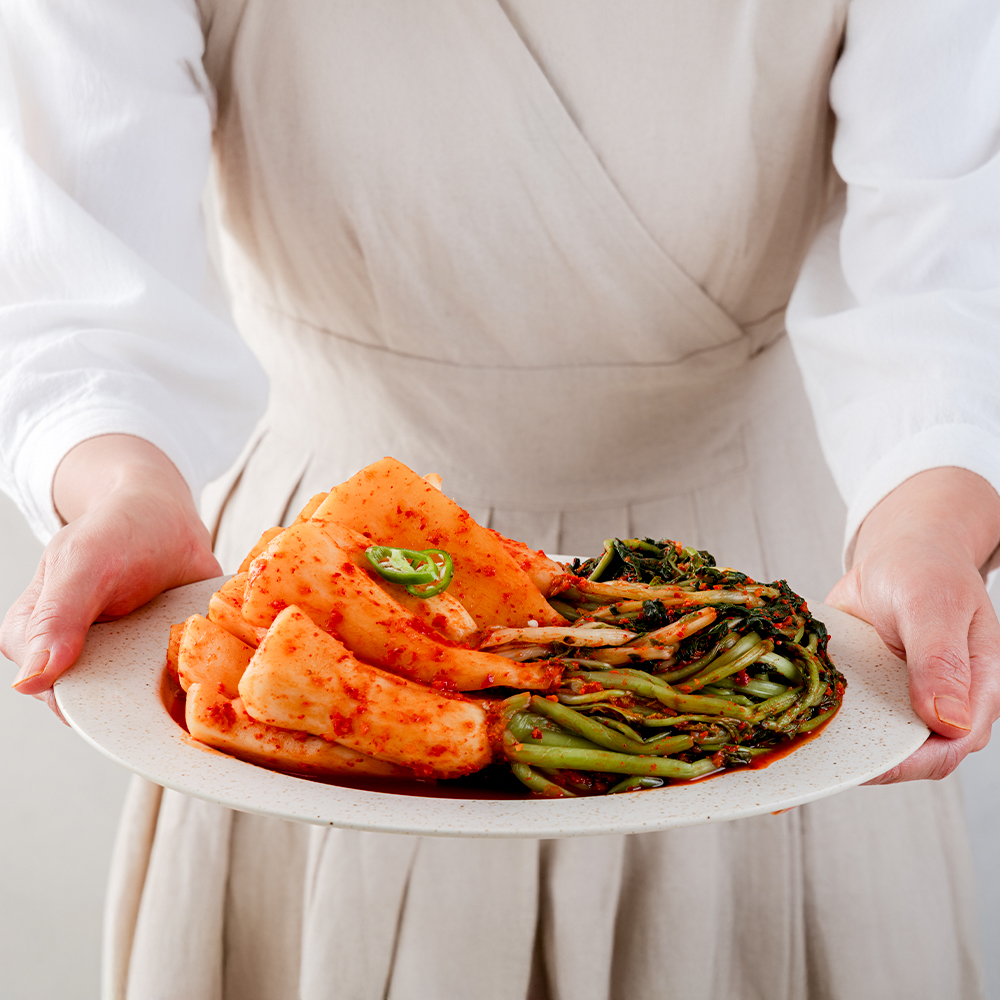 알타리김치 전라도김치 총각김치 달랑무김치 국산김치