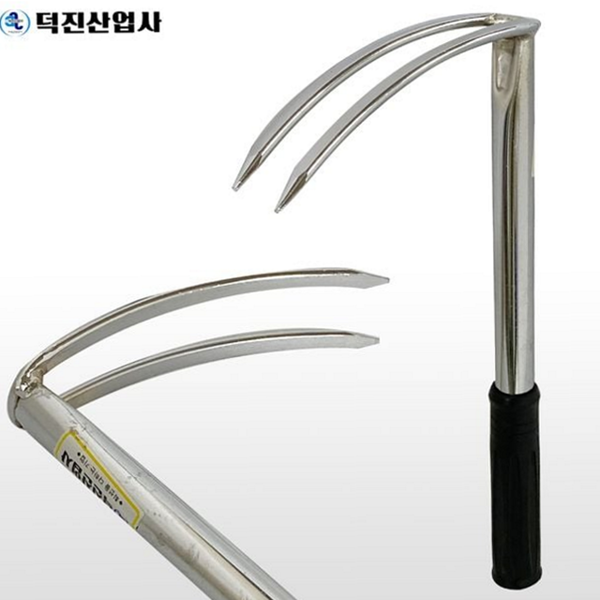 다용도 일체형 두발 괭이 텃밭 잡초제거 곡괭이 농기구 농업용 - 상품 이미지