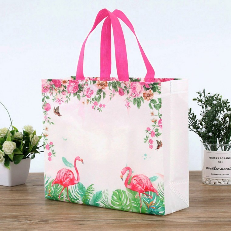 뷰티온 부직포 쇼핑백 가방 선물백 예쁜새 32cm - 메인 이미지