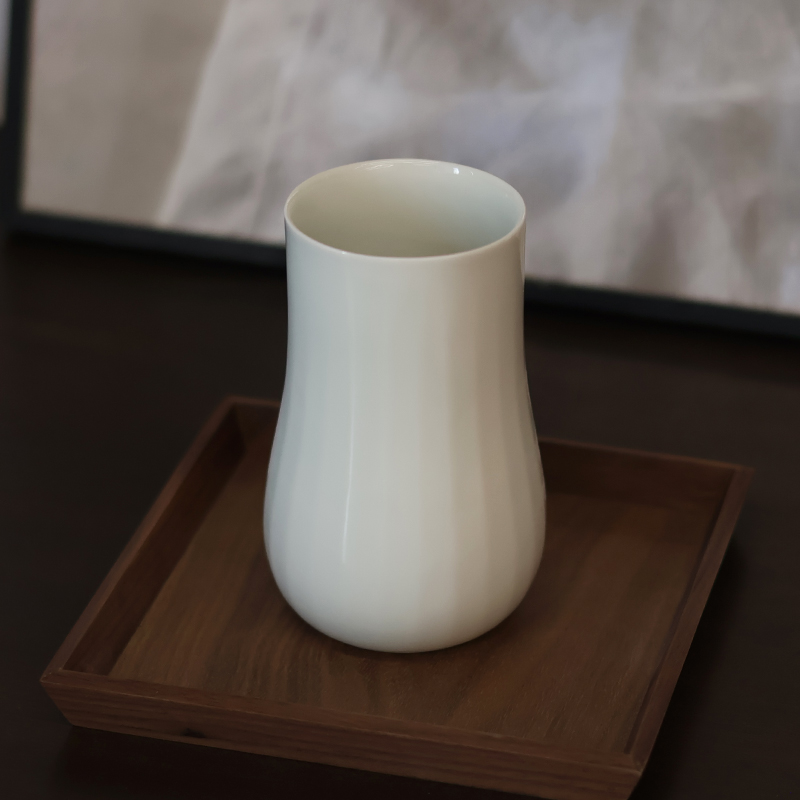 세라미꼬 도자기 백자컵 컵선물 400ml - 상세 이미지 3