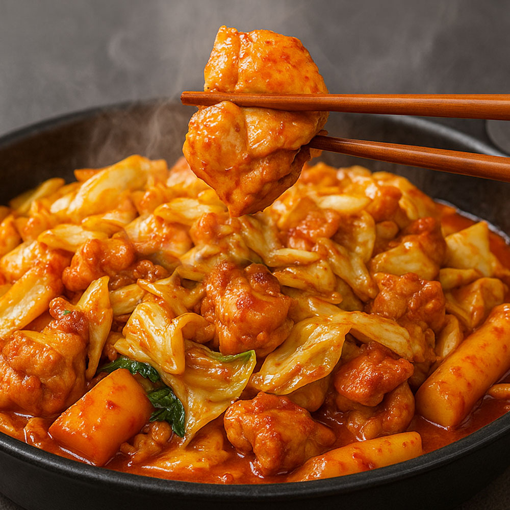 고기소녀 매운 닭갈비 닭다리살 100% 2인분 - 상세 이미지 3