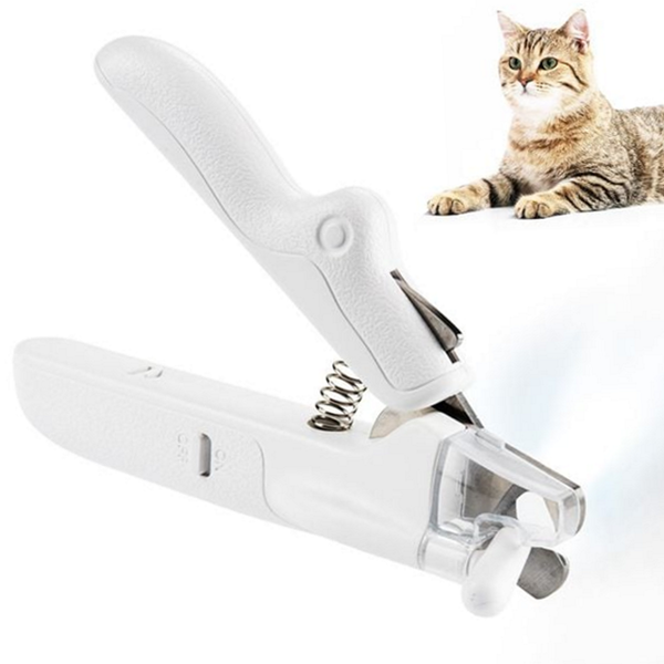 고양이 반려동물 발톱 깎이 조명 led 강아지 발톱 깎이 관리