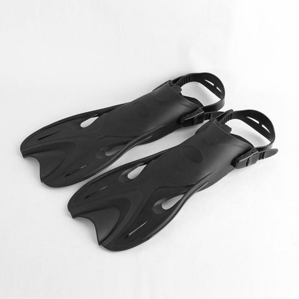 조절형 스노클링 오리발 오픈힐 스노클링 숏핀 스트랩 아쿠아 - 상품 이미지