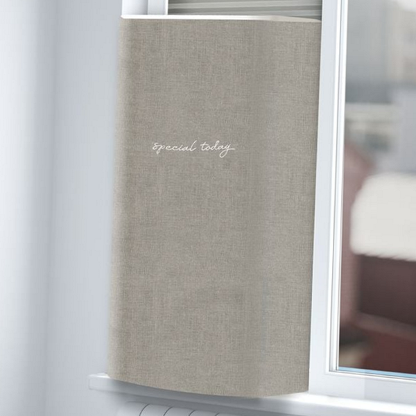 윈도우형 창문형 에어컨 커버 북유럽풍 파세코 에어컨 커버 인테리어 덮개 - 상품 이미지