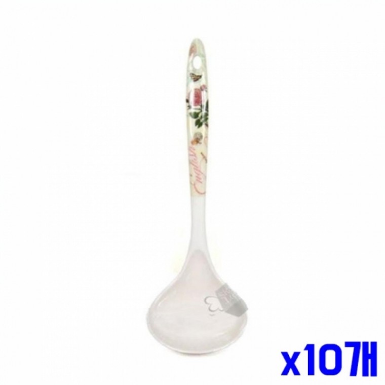 고급 멜라민 재질 국자 대 x10개 멜라민국자 요리국자 - 메인 이미지