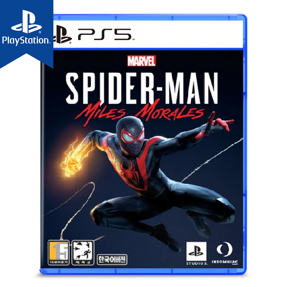 PS5 스파이더맨 마일즈 모랄레스 한글 새제품 CD - 상품 이미지