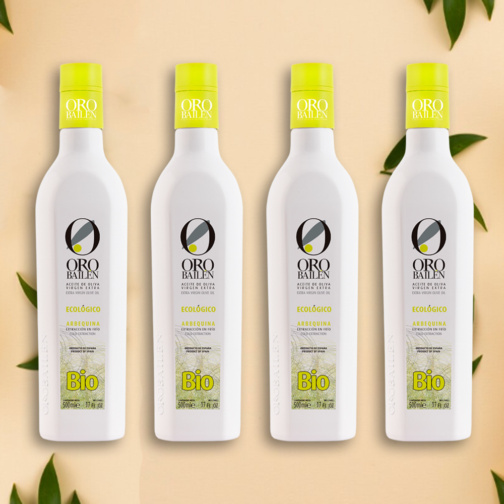 오로바일렌 바이오 아르베키나 유기농 엑스트라버진 올리브오일 500ml 3+1병세트(기프트박스 미포함) 이미지 1