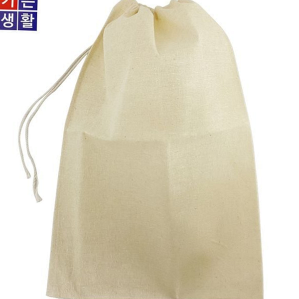 국산 삼베 주머니 주방 특대 삼베 주머니 거름망 식품용 - 상품 이미지