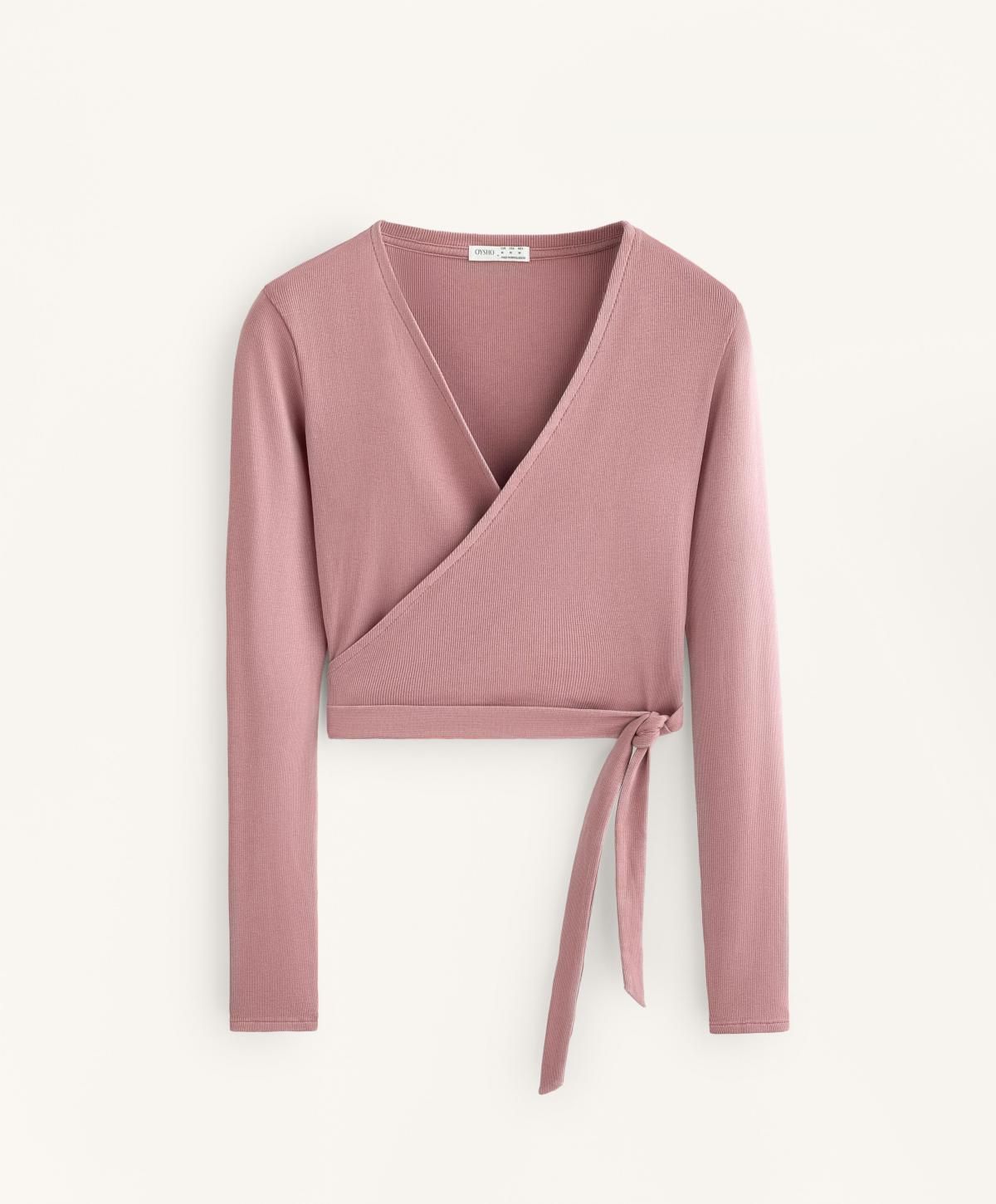 오이쇼 테크니컬 코튼블렌드 랩 탑 3122/738 SOFTPINK - 상품 이미지