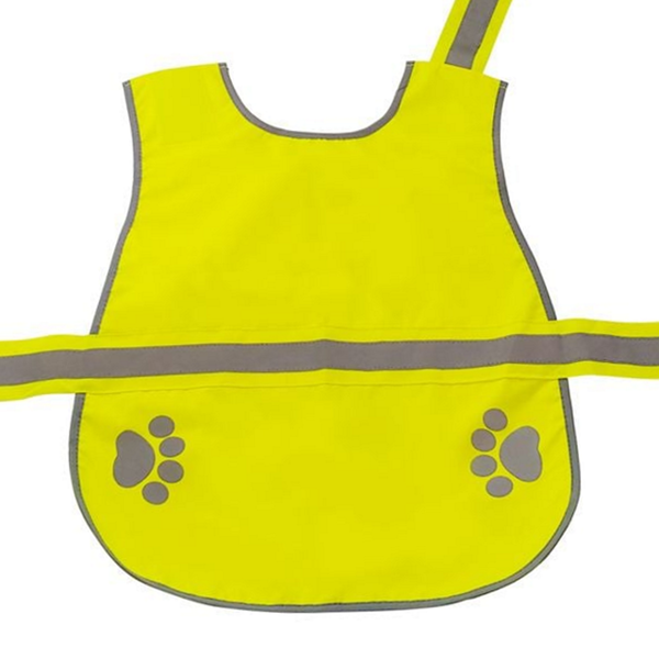 야광 강아지 반사 조끼 야간 강아지 형광 조끼 산책용 중형견