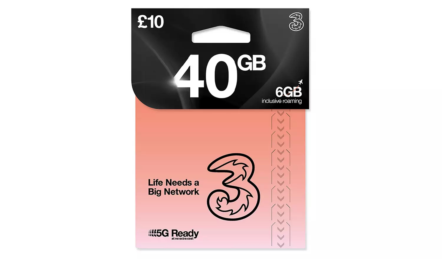 [유심칩] Three UK SIM 영국 전화번호 제공 유럽내 통화 문자 무제한 데이터 40기가 유효기간 30일 - 상세 이미지 2