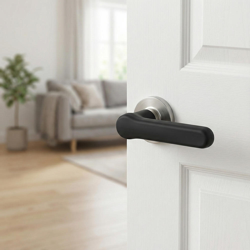 문 손잡이 커버(1P) 실리콘 문손잡이 정전기방지 문고리 일자형 방문