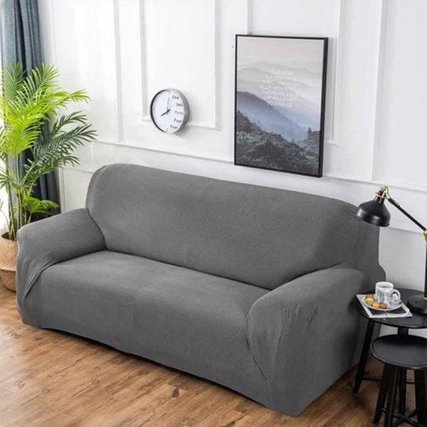 신축성 4인용 쇼파 커버 부드러운 극세사 쇼파 커버 스판 소파