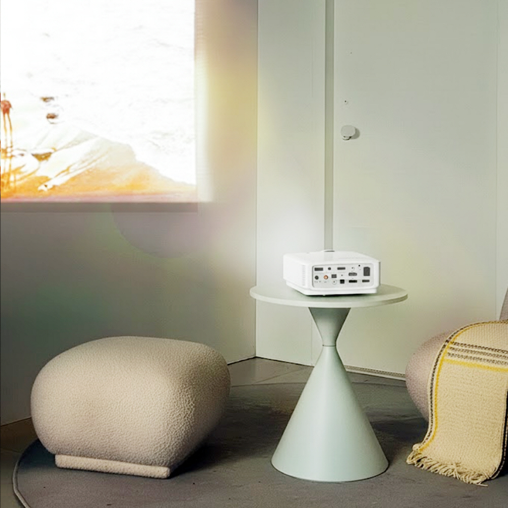 카페감성 원형 미니 티테이블 거실 쇼파옆 사이드테이블 가습기받침대 카페테이블 화이트