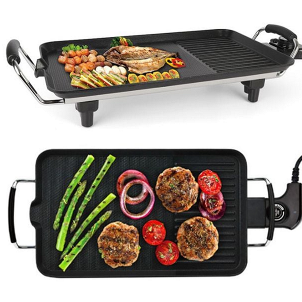 다용도 전기 그릴 가정용 와이드 그릴 바베큐 캠핑