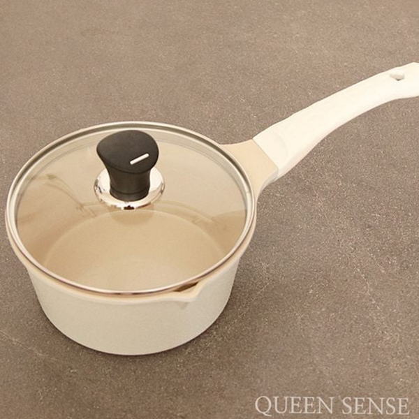 18cm ih 라면 냄비 1인용 통주물 라면 냄비 알루미늄 인덕션 - 상품 이미지