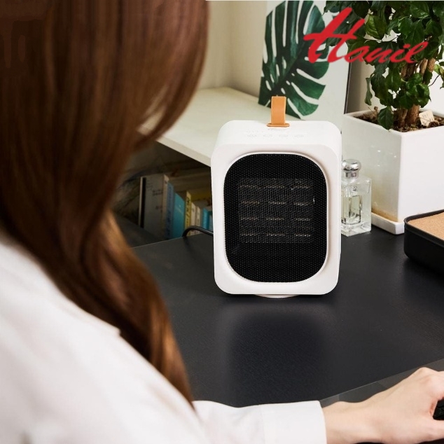 캠핑용 미니히터 소형전기온풍기 사무실 탁상용 PTC히터 - 상품 이미지