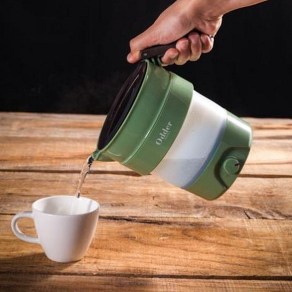 휴대용 접이식 전기 포트 여행용 캠핑용 전기 포트 캠핑 소형