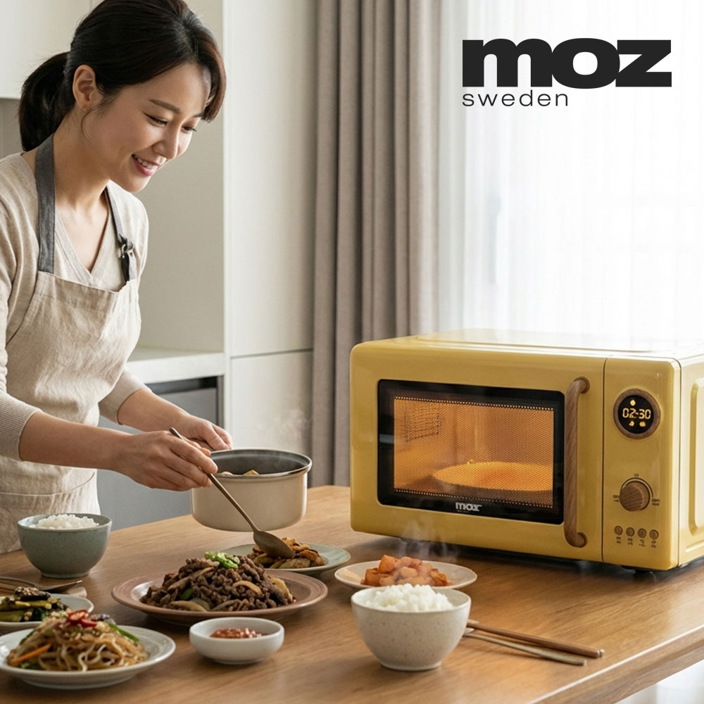 모즈스웨덴 20리터 전자레인지 MMO-700W 전자렌지 아이보리