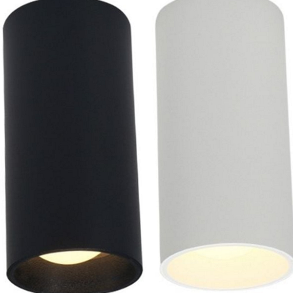 인테리어 원통 직부등 다이렉트 led 원통 조명 화이트 천장 - 메인 이미지