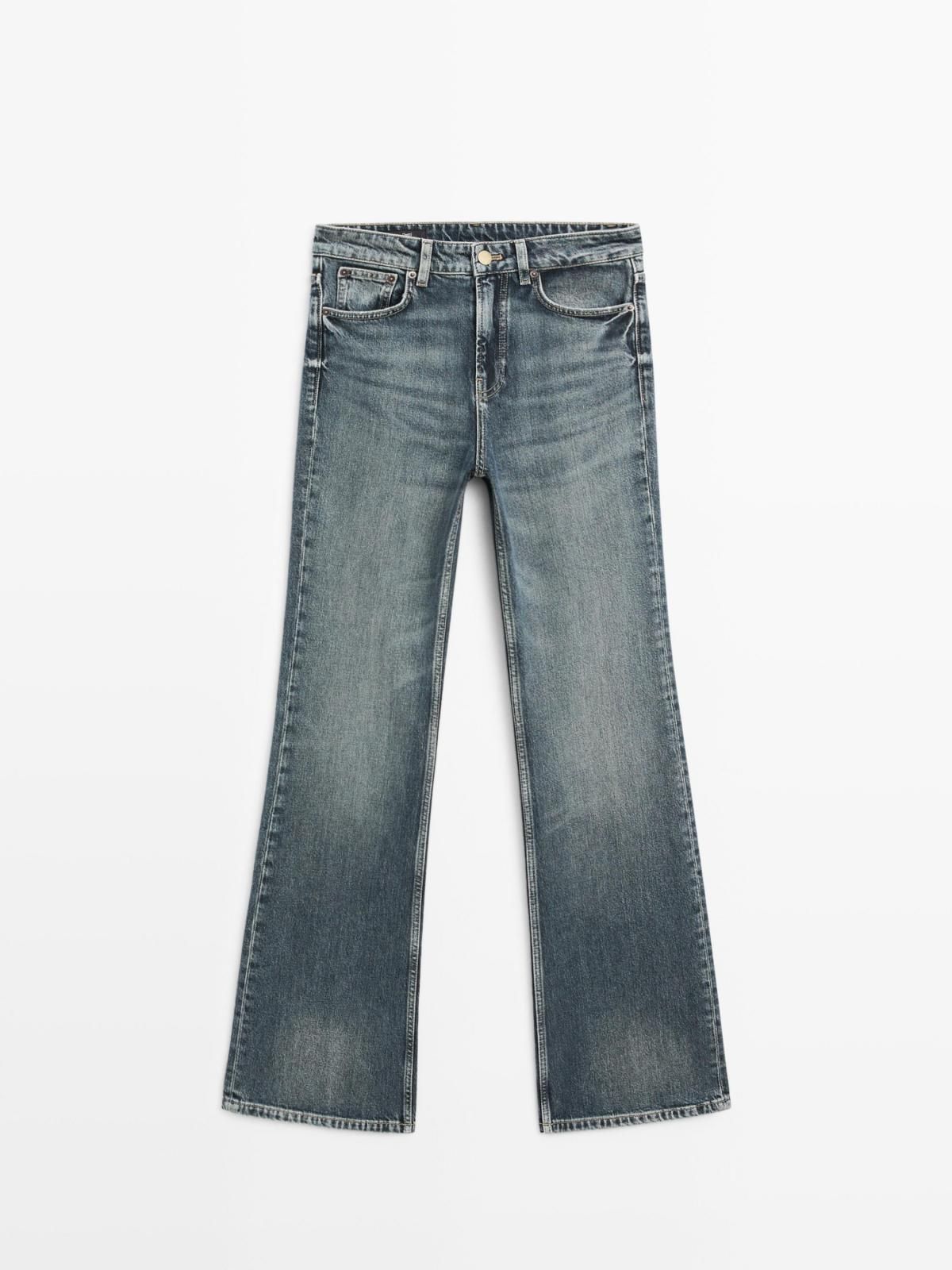 마시모두띠 미드라이즈 스트레이트 플레어핏 데님 팬츠 5044/944 MEDIUM BLUE - 상세 이미지 5