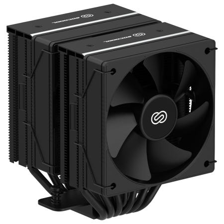 3RSYS Socoool RC980N 쌍철봉 듀얼타워 공랭 CPU 쿨러 (블랙)