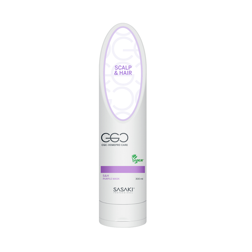 사사키 홈프로 단백질 헤어팩 퍼플마스크 극손상 비건 트리트먼트 300ml - 상세 이미지 2