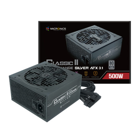 마이크로닉스 마이크로닉스 Classic II 풀체인지 500W 80PLUS실버 ATX3.1 파워서플라이