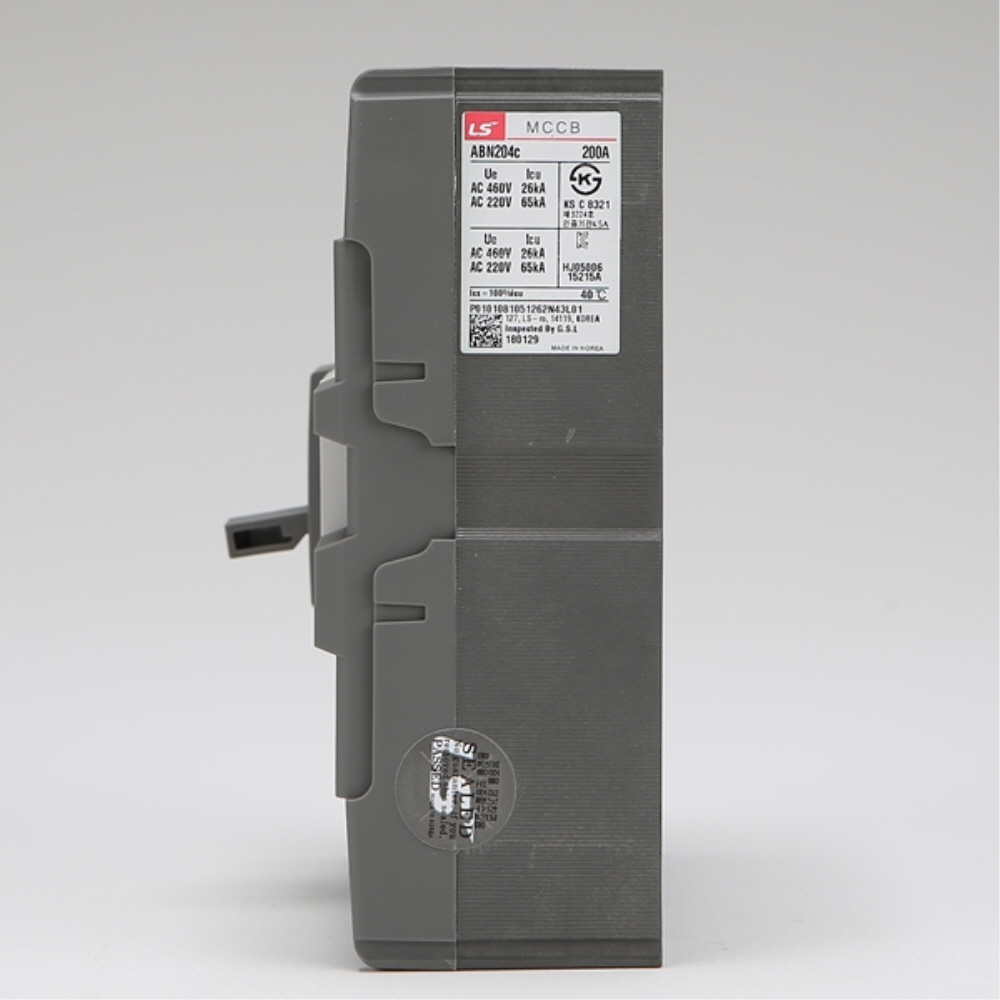 산업용 Metasol MCCB 배선차단기 ABN 204C 200A 4P 65kA LS일렉트릭 - 상세 이미지 4