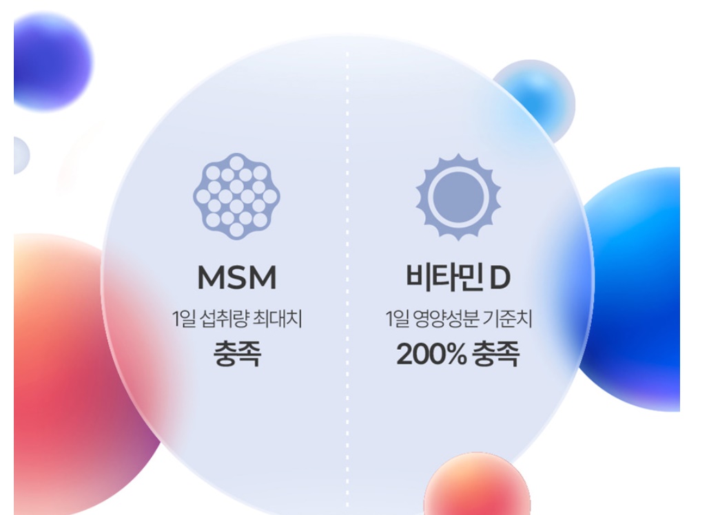 옵티 MSM 엠에스엠 맥스2000 60정 이미지 6