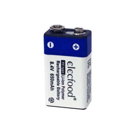 엑타코 밧데리 리튬폴리머 배터리 사각 충전지 건전지 니켈수소 9V