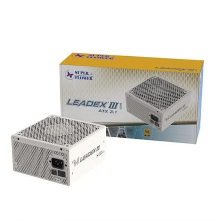 SuperFlower SF-1000F14GE LEADEX III GOLD UP ATX3.1 화이트 파워서플라이