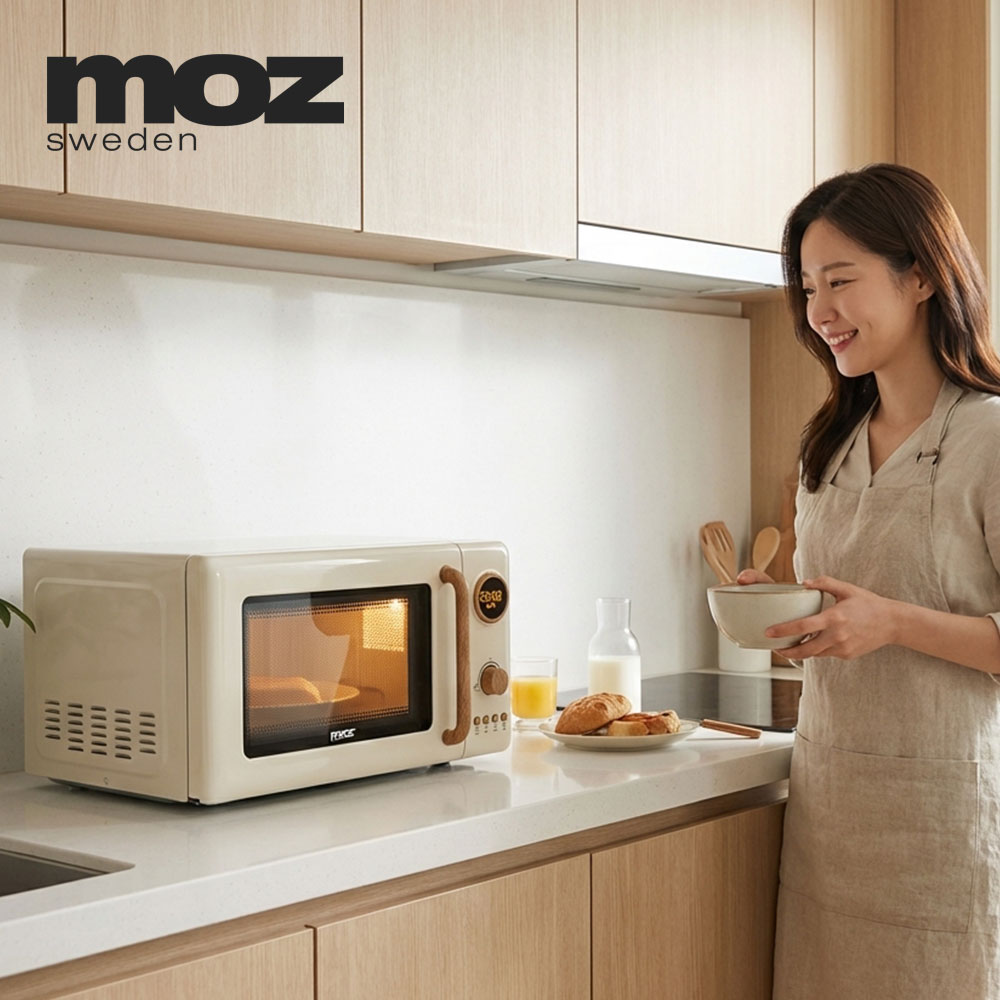모즈스웨덴 20리터 전자레인지 MMO-700W 전자렌지 아이보리