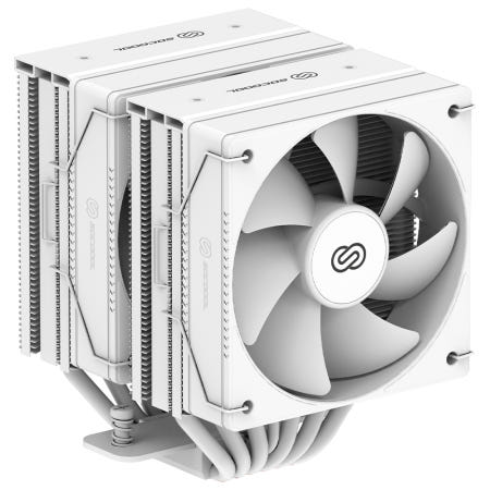 3RSYS Socoool RC980N 쌍철봉 듀얼타워 공랭 CPU 쿨러 (화이트)