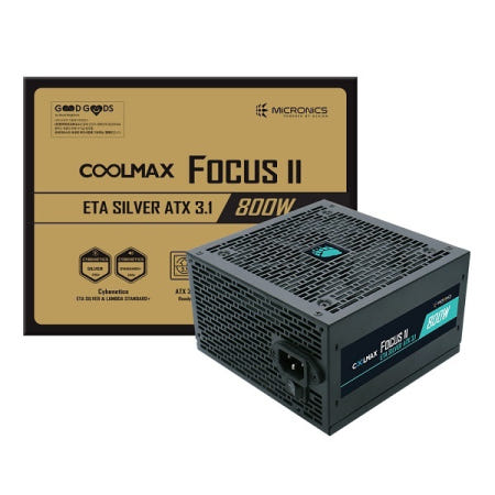 마이크로닉스 COOLMAX FOCUS II 800W ETA실버 ATX3.1 파워서플라이
