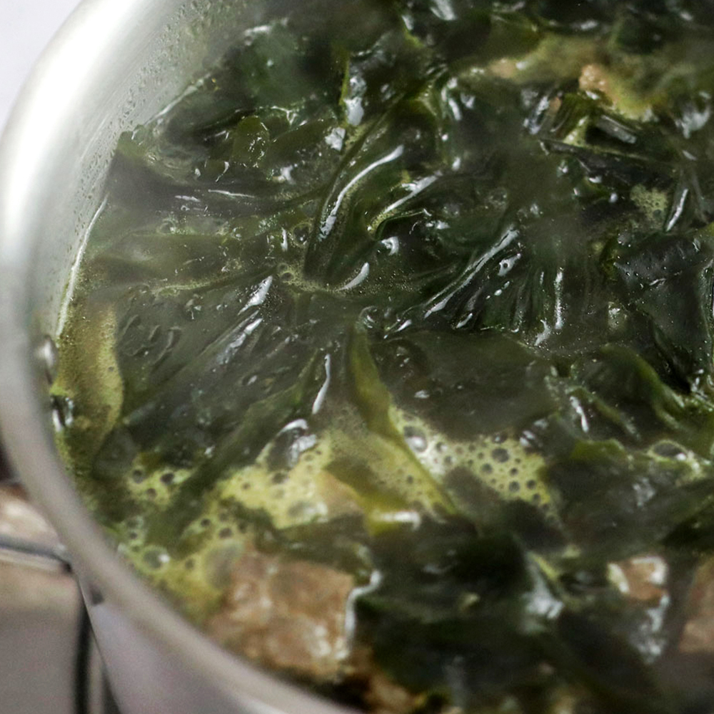 진도 자연산 건미역 450g 산모용 초사리 마른미역 국물용 - 상세 이미지 5