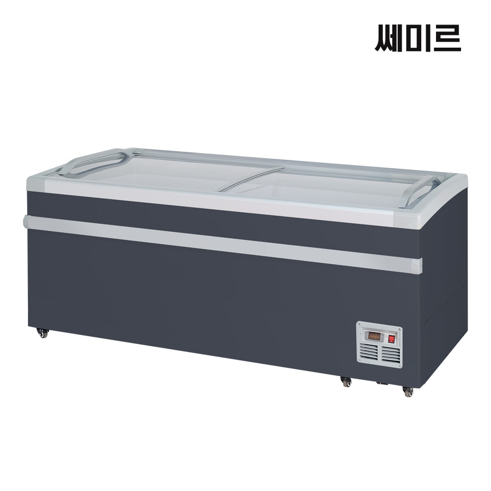 쎄미르 업소용 슬라이드 냉동고 평대 SD-718 아이스크림 정육 마트 개봉기 | 실사용 후기 - 대표 이미지
