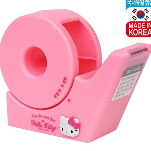 미니 헬로 테이프 커터기 캐릭터 산리오 테이프 커터기 학용품 사무용 - 메인 이미지