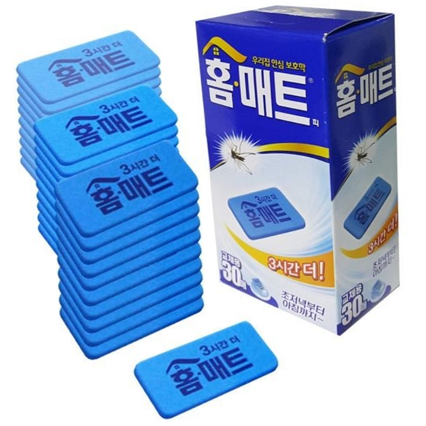 가정용 모기향 리필 패드 실내용 리필용 모기향 교체용 30매 여름철 - 상품 이미지