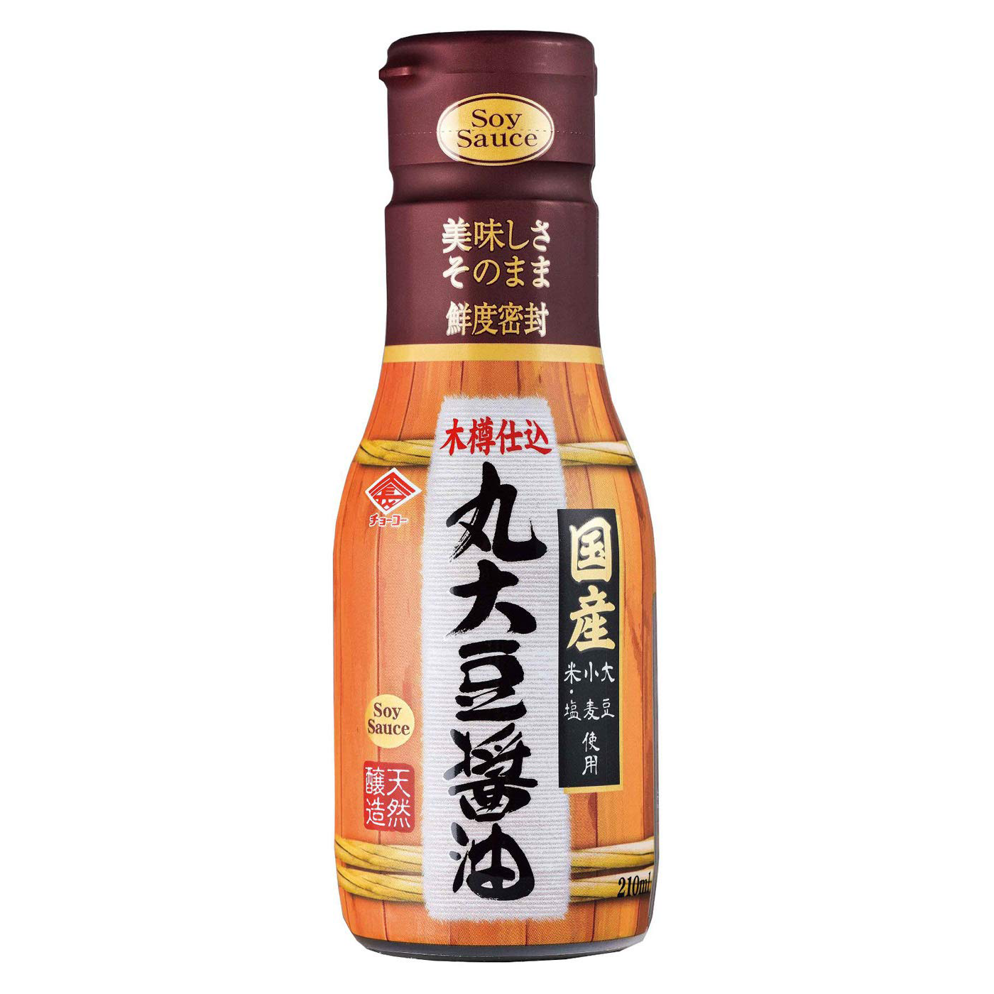 나가초코 마루다이즈 일본 나무통 숙성 간장 210ml 계란밥 회 소스 - 상품 이미지