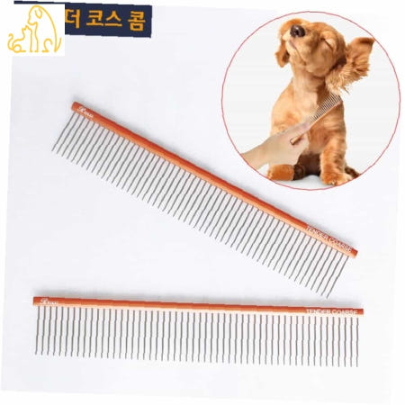 [멍냥펫츠협력사]멍냥펫츠 리케이 텐더 코스콤 경량콤 전견종 정전기방지 고양이브러쉬