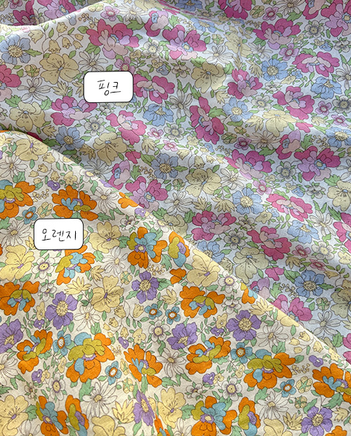 더블유패브릭 대폭 린넨천 15수 원단 커튼 앞치마 원피스 베이비돌 - 상세 이미지 2