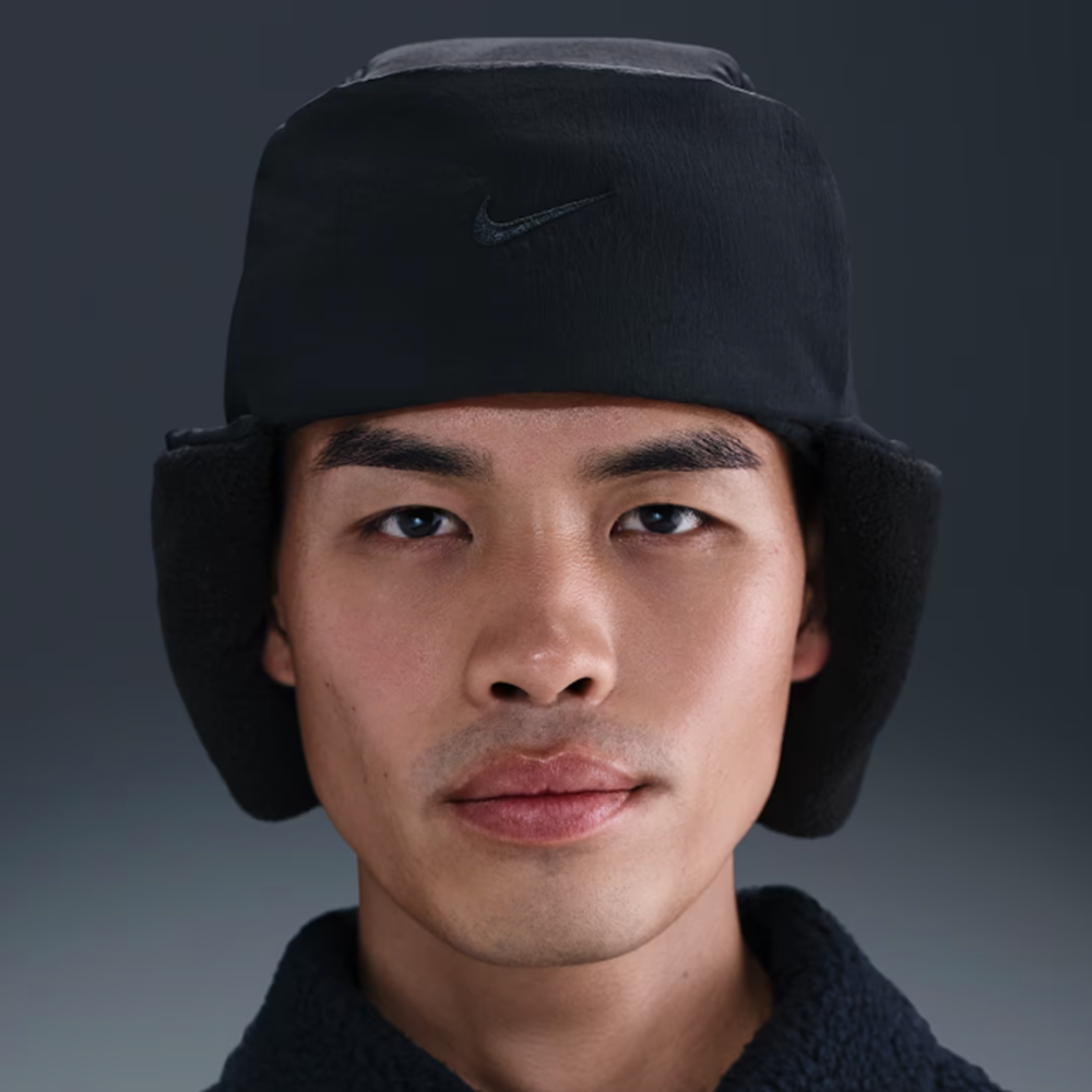 나이키 테니스 배드민턴 패딩 트래퍼 캡 언스트럭처 모자 겨울 동계용품 - 상세 이미지 2