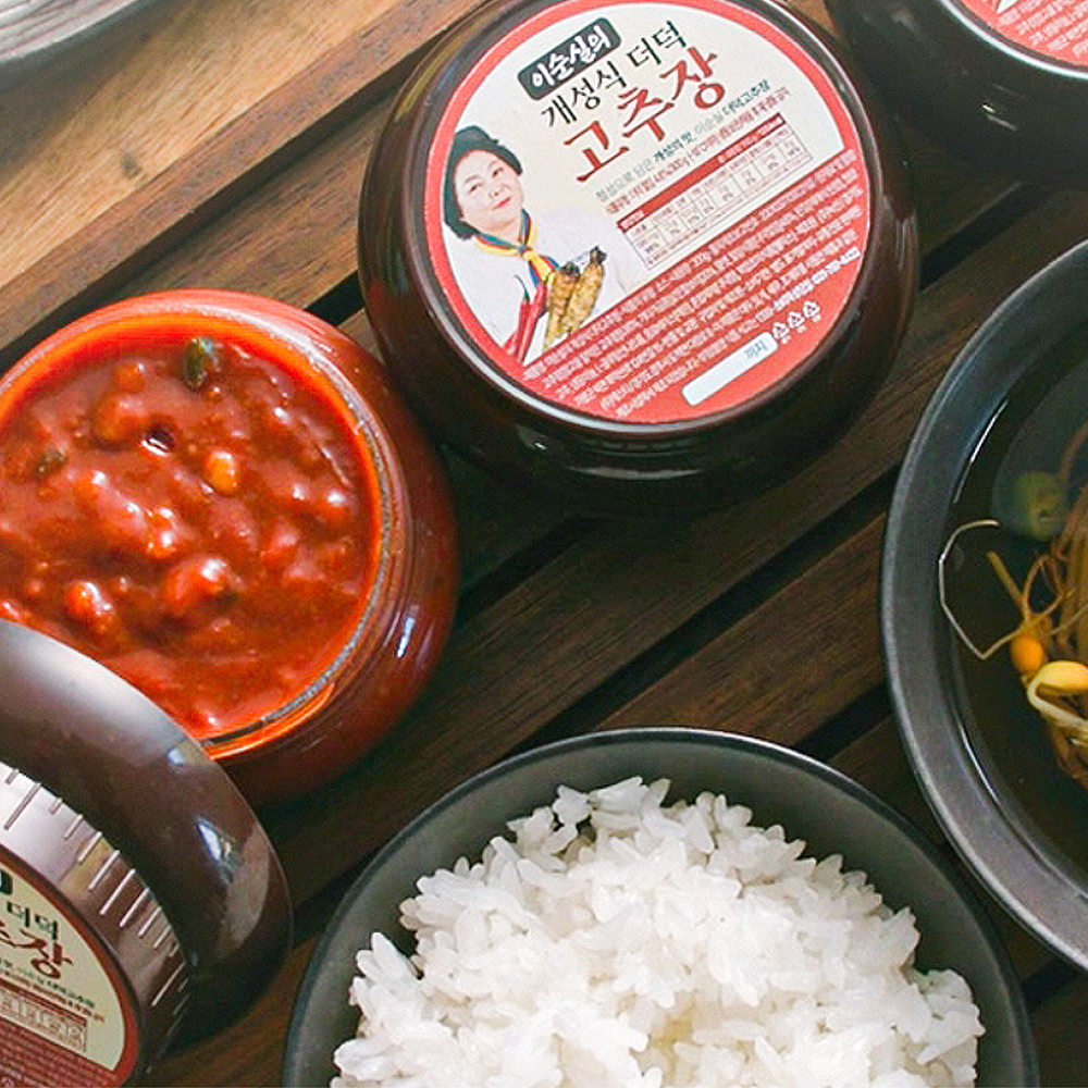 이순실 개성식 더덕 고추장 300g 5통 손맛 이북식 감칠맛 한식 볶음 고추장 - 상세 이미지 3