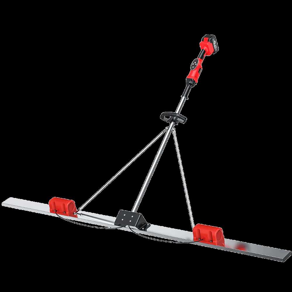콘크리트 미장기 전동 시멘트 도로 표면 레벨러 흙손 120cm 이미지 6