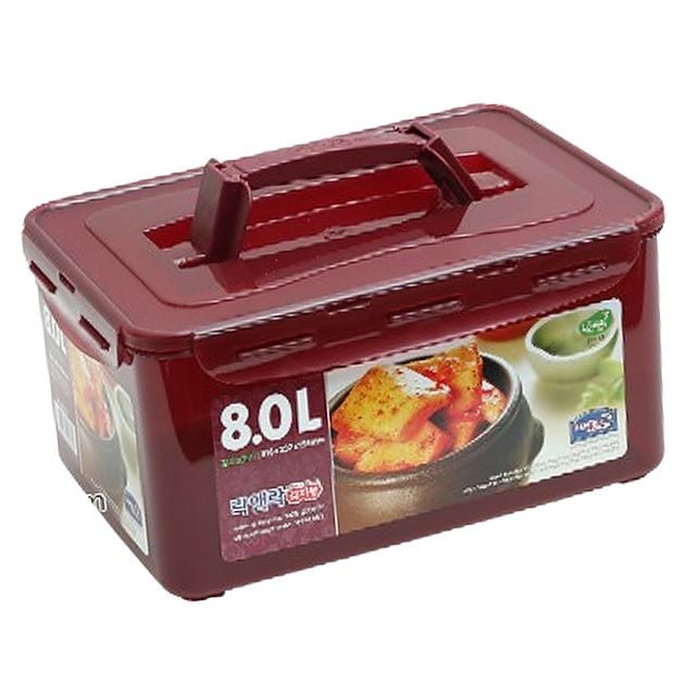 락앤락 손잡이 김치통 8L 1P 핸들 김치냉장고 용기 - 상품 이미지