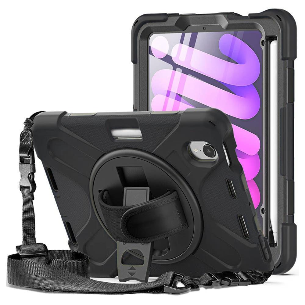 라운드 아머 범퍼 케이스 후면 스트랩