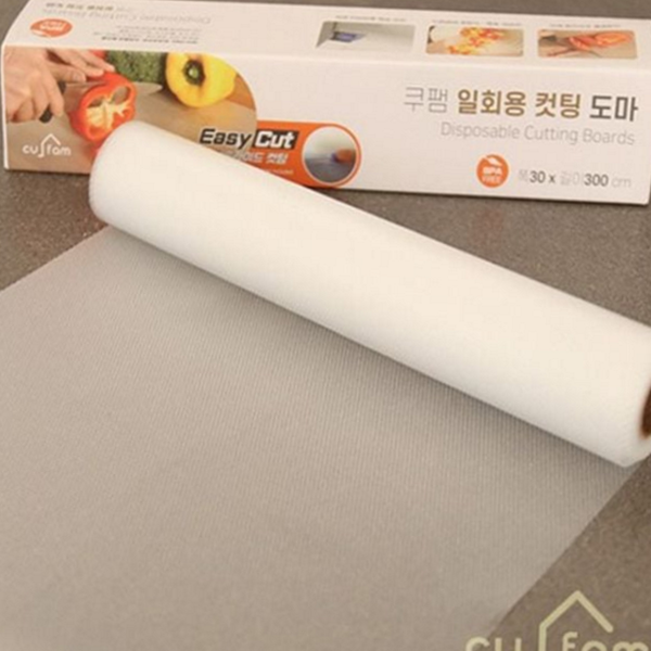 간편한 일회용 컷팅 도마 휴대용 위생 롤 도마 캠핑용 야외용 - 상품 이미지