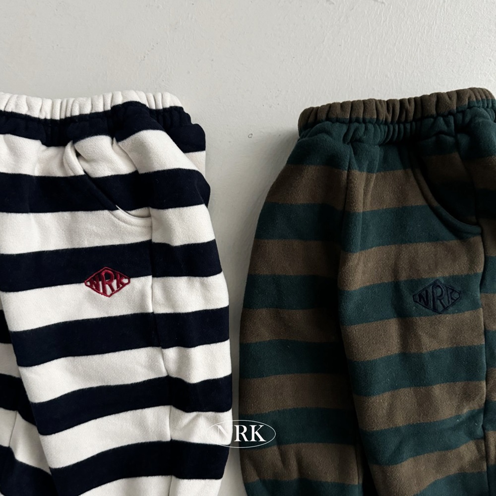 NRK 브레인단가라 조거팬츠 기모 XS-4XL 초등저학년 - 상세 이미지 4